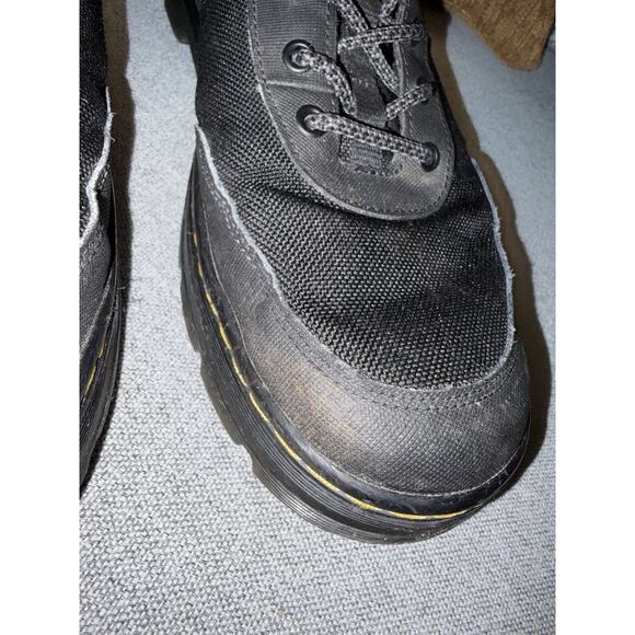 Doc Martens Combs Tech Black Waterproof Boots Mens Sz 9 Military Combat Tactical